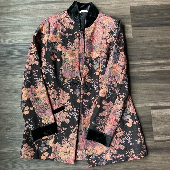 Soft Surroundings Westbury Garden Tapestry Jacket - Picture 1 of 9